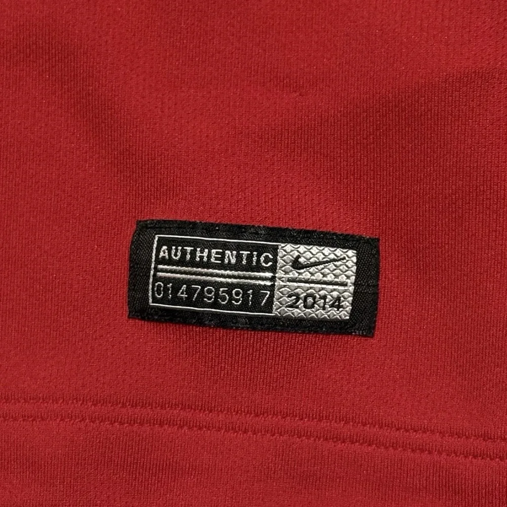 2014-15 Manchester United Nike Home Kit Jersey Red Size Medium